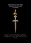 Symbolism chart for Inspocco’s Sword of the Spirit Medallion, inspired by Ephesians 6:17.