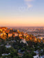 Panorama of Los Angeles, from the nearby hills