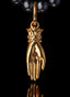 Back of Be Healed gold medallion, symbolizing Christ's power to heal and restore.