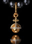 Back of Power & Dominion Medallion in gold, with Colossians 1:16-17 embossed, symbolizing authority.