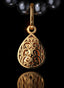 Back of Tears of Joy Medallion in gold, with Psalm 126:5 embossed, signifying faith during trials.